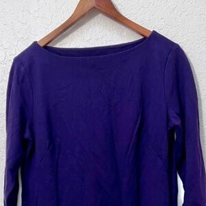 J. Jill Ponte 3/4 Sleeve knit top
